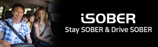 iSOBER 30 Breathalyzer | HSA/FSA Eligible | DOT, NHTSA Compliant | Suracell FuelCell Sensor Technology | Portable Alcohol Tester - breathalyzer isober