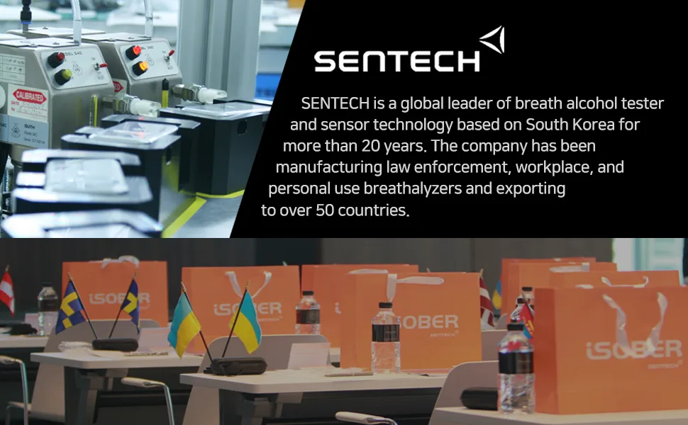 iSOBER 30 Breathalyzer | HSA/FSA Eligible | DOT, NHTSA Compliant | Suracell FuelCell Sensor Technology | Portable Alcohol Tester - sentech breathalyzer