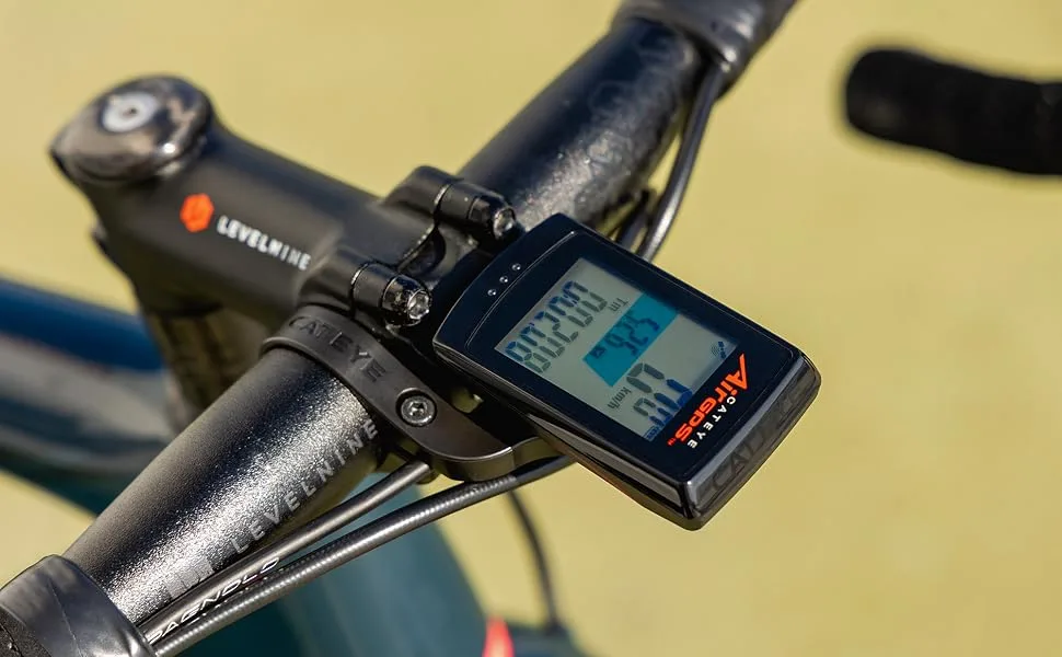 CATEYE - AirGPS Sensorless USB Rechargeable GPS Cycling Computer CC-GPS100 - glonass
