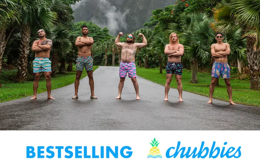 Chubbies Men's Compression Lined Performance Shorts 7" Inseam Large Short The Secret Agents - best short ever