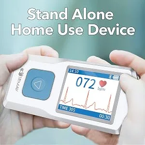 EMAY Portable ECG Monitor (for iPhone & Android, Mac & Windows) | Wireless EKG Monitoring Devices with Heart Rate & Rhythm Tracking - product information 8