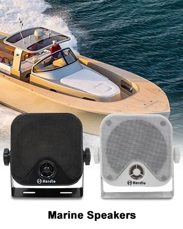 Herdio 4 Inches Heavy Duty Waterproof Boat Marine Bluetooth Speakers Surface Mounted for Camper Skid Steer ATV UTV RZR Golf Cart Tractor  - product information 10
