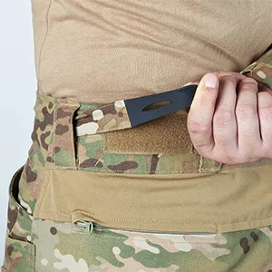 IDOGEAR G3 Combat Pants Multicam Trousers with Knee Pads for Men Tactical Pant Mulitple Pocket Hook-and-Loop Adjuster Multi-camo Large - combat pants