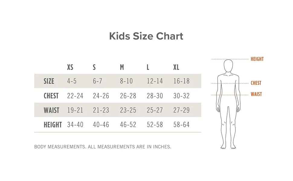 Kids Ice Fil Knee Patch Jod Tan Medium - kids size chart