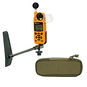 Rotating Vane Mount & Tactical MOLLE Carry Case, HST Series, Berry Compliant for Kestrel 5000 Series Tan - 0783 vane mount molle carry case