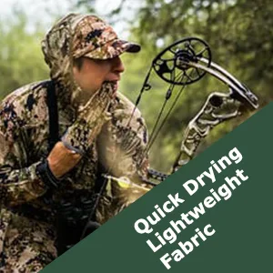 SITKA Gear Men's Core Lightweight Crew Long Sleeve Hunting Shirt Medium Optifade Subalpine - hunting clothes
