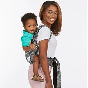 Contours Cocoon 5 Position Convertible Baby Carrier Newborn to Toddler (8-33 lbs) - Galaxy Black - contours cocoon