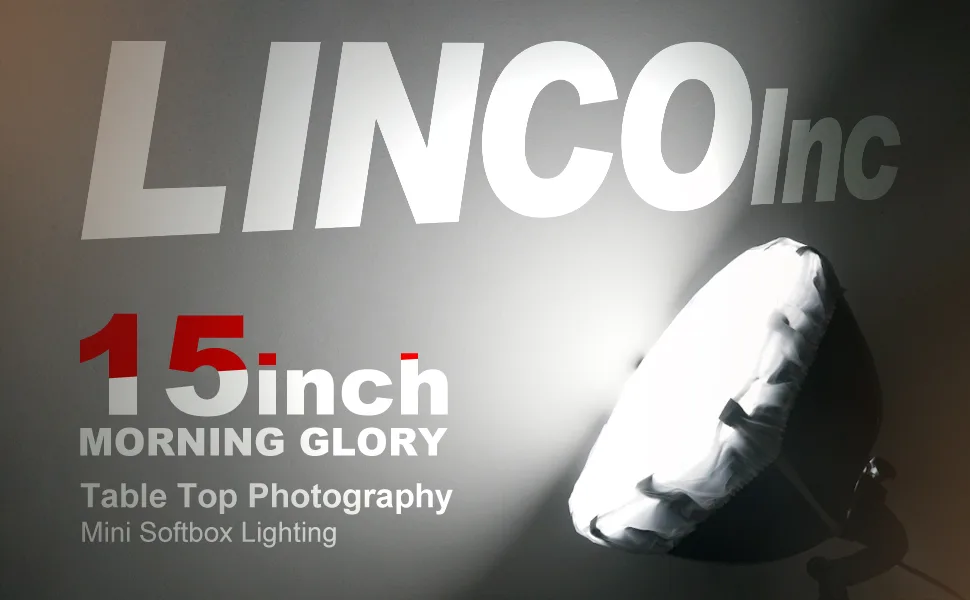 LINCO Lincostore Photography Photo Table Top Studio Lighting Kit- 30 Seconds to Storage - AM115-1