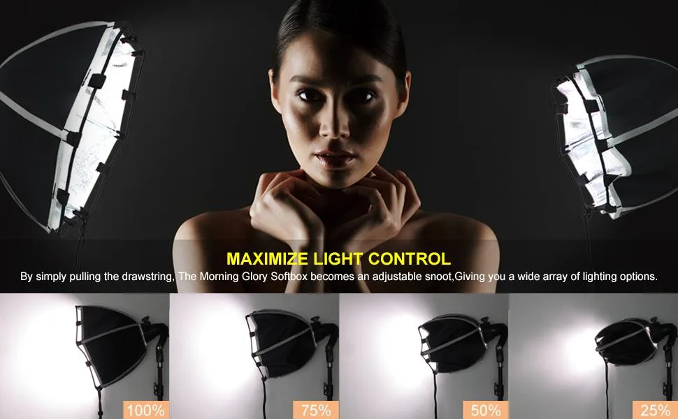 LINCO Lincostore Photography Photo Table Top Studio Lighting Kit- 30 Seconds to Storage - AM115-4