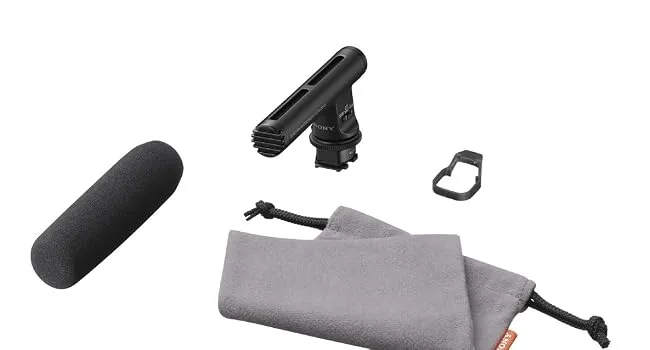 Sony ECMGZ1M Gun / Zoom Microphone (Black) - main