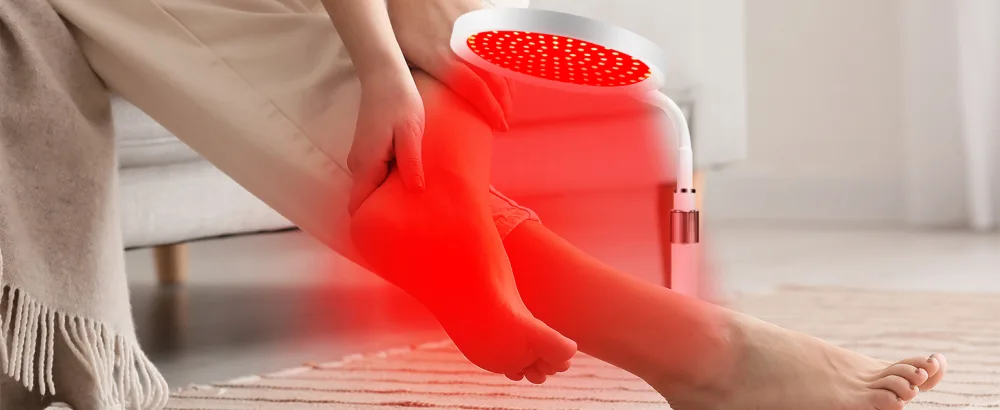 Shyineyou Red Light Therapy for Face, 660nm Red Light Therapy Lamp, Therapy Red Light with Base, LED Red Light Therapy Device for Face, Skin, Neck,Hands - product information 13