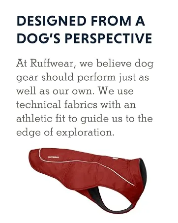 Ruffwear, Front Range Dog Day Pack, Backpack with Handle for Hikes & Day Trips, Red Clay, Medium Medium Red Clay - designed from a dog