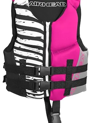Airhead Wicked Kwik-Dry NeoLite Flex Life Jacket, US Coast Guard Approved, Child and Infant Sizes Children's Wicked - wicked children