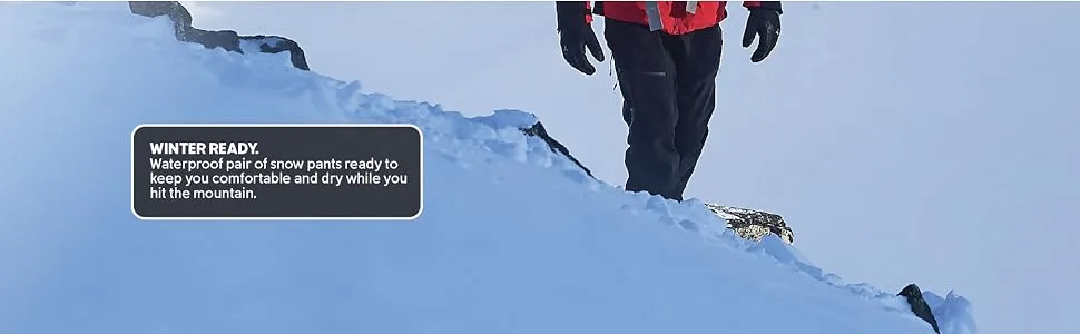 Columbia mens Snow Gun Pant Black Medium - Waterproof ski pants for men