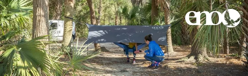 ENO, Eagles Nest Outfitters ProFly Rain Tarp, Ultralight Hammock Accessory Olive Standard Packaging - product information 1