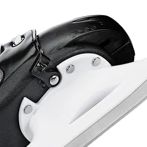 Lake Placid Wizard 400 Boys Adjustable Ice Skate Medium (13J-3) Black - Sizing
