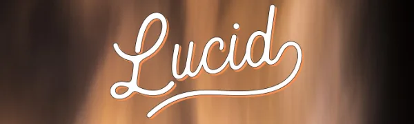 Lucid 33" Bamboo Old School Skateboard - Blank Bamboo Longboard Skateboard Deck - Lucid Grip Logo