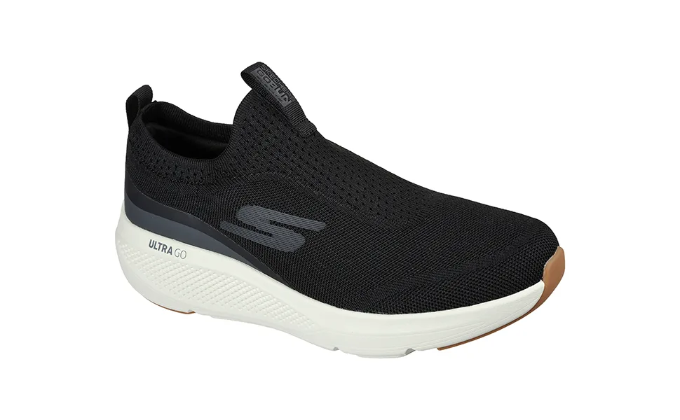 Skechers Men's GOrun Elevate-Athletic Slip-on Workout Running Shoe Sneaker with Cushioning 10 Grey/Black - running shoes men