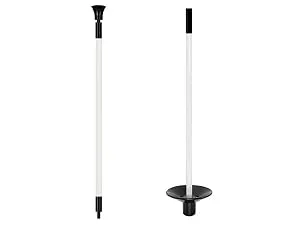 WATSY Golf Flagstick Practice Mini Putting Green Flags For Backyard Outdoor Patio Home Training Mini Golf Flag Kit Combo With Putting Hole Cup Portable 2-Section Design - Numbered Set Of 3 - 2 section fiberglass stick golf aluminum flagstick mini golf putter outdoor putting green backyard