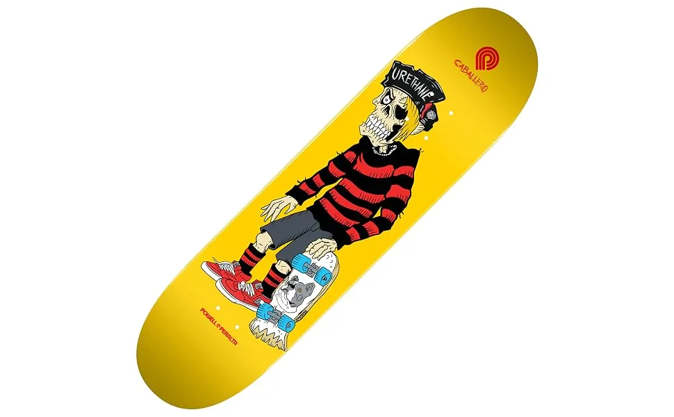 Powell Peralta Steve Caballero Urethane Skateboard Deck (9" x 32.95" - Shape 246) - Powell Peralta Steve Caballero Urethane Skateboard Deck 9.05