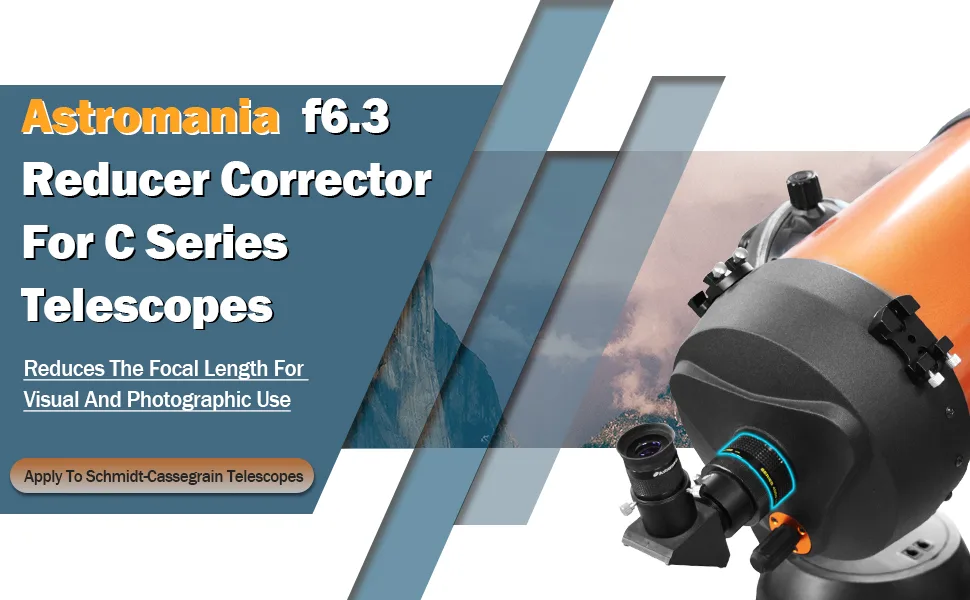 Astromania f/6.3 Reducer Corrector for C Series Telescopes - corrector1