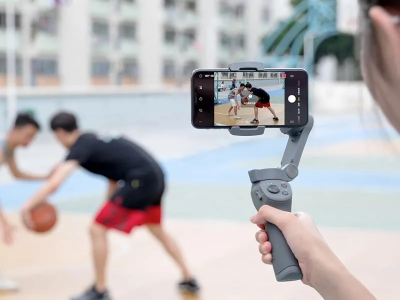 DJI Osmo Mobile 3 - 3-Axis Smartphone Gimbal Handheld Stabilizer Vlog Youtuber Live Video for iPhone Android - eliminate shake