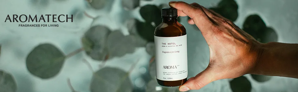AromaTech The Hotel for Aroma Oil Scent Diffusers - 120 Milliliter The Hotel 4.05 Fl Oz (Pack of 1) - the hotel