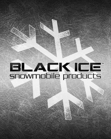 7' 10" L Black Ice Snowmobile Ski Guides - 2 Pack - Black Ice Snowmobile Products logo