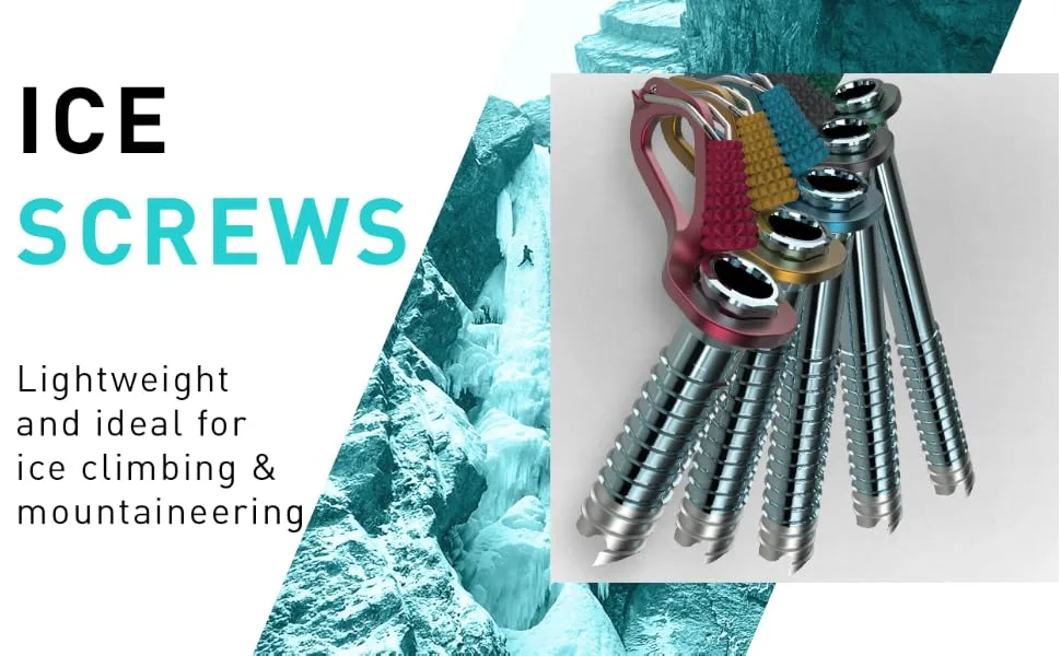 Blue Ice Aero Lite Ice Screw Blue 16cm - Ice Climbing