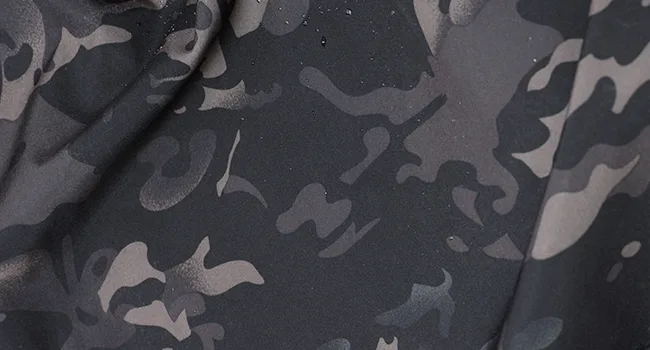HANWILD Men's Tactical Jacket and Pant Military Soft Shell Suits Polar Fleece Winter Outdoor Camouflage Hooded Multicam Cp Medium - Polyester four-sided elastic fabric