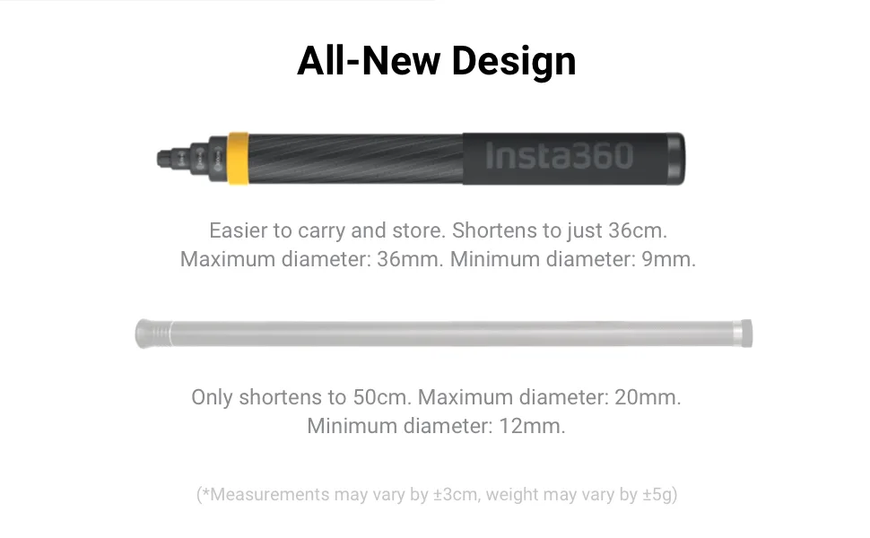 Insta360 3m 9.8ft Extended Edition Selfie Stick for ONE X2, ONE R, ONE X, ONE Action Camera single - product information 18