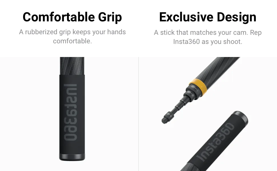 Insta360 3m 9.8ft Extended Edition Selfie Stick for ONE X2, ONE R, ONE X, ONE Action Camera single - product information 20