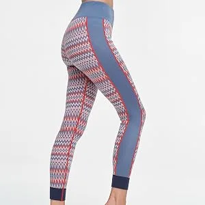 Kari Traa Silja Pant Medium Sail - Jacquard knit with flatlock seams