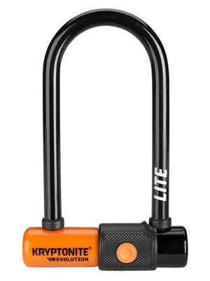 Kryptonite Evolution LITE Mini-6 11mm U-Lock Bicycle Lock , Black - product information 1