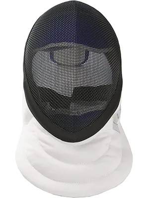 LEONARK Fencing Epee Mask Hema Helmet CE 350N Certified National Grade Masque - Fencing Protective Gear Black Large - epee mask 300x400