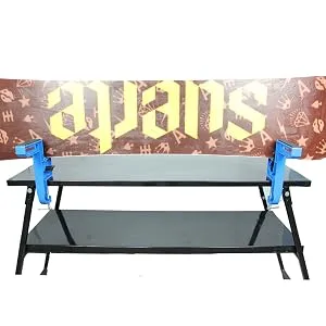 XCMAN Ski Snowboard Vise for Tuning and Waxing Durable and Stable - Aluminium Material - Vertical placement your snowboard for tuning your edge