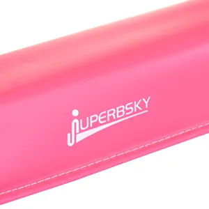 Juperbsky Balance Beam for Kid's Practice - Gymnastics Equipment for Teens Hone Skills at Home PVC Pink 8' long 2''hing - product information 3