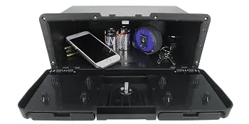 Pactrade Marine Boat RV Truck ABS Locking Plastic Glove Box with Two Drink Holders - product information 9