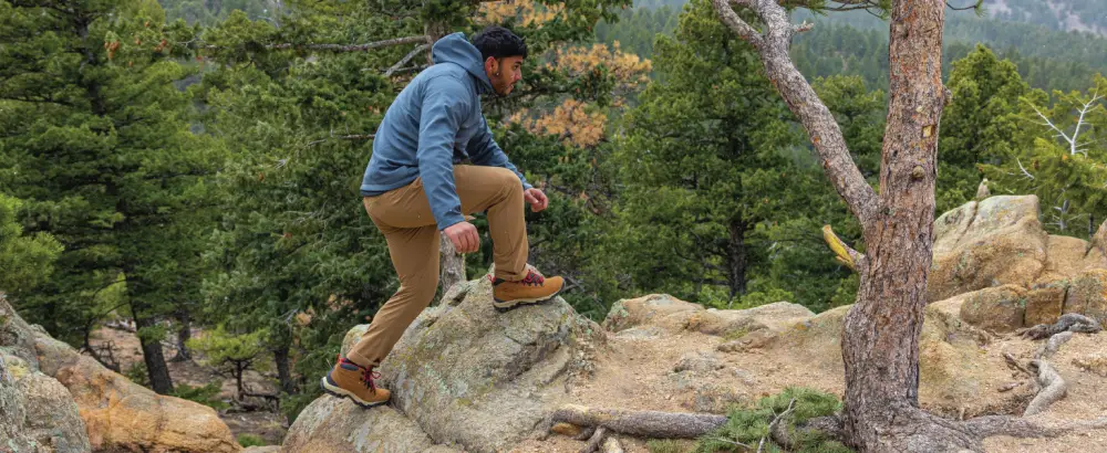 Columbia Men's Newton Ridge Plus Ii Suede Wp Hiking Boot 8.5 Elk, Mountain Red - Hiking boots with ankle support