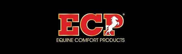 ECP All Purpose Diamond Quilted Therapeutic Contoured Correction Support Western Saddle Pad with Adjustable Memory Foam Black - product information 1