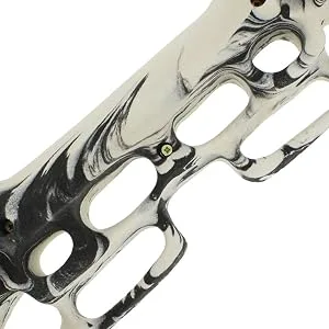 Get Out! Training Board Rock Climbing Hang Board, Fingerboard Pull Up Bar Hanging Practice Hangboard Trainer Black-White - Get Out! Rock Climbing Hanging Board