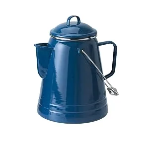 GSI Outdoors 36 Cup Coffee Boiler Design to be Sturdy for The Campsite, RV or Farmhouse Kitchen, Blue Blue 36 cup - product information 10