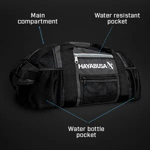 Hayabusa Ryoko Mesh Gear Bag - Black/Grey, 70L - product information 11