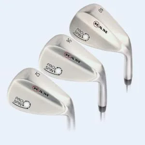 Ram Golf Pro Spin 3 Wedge Set - 52 Gap, 56 Sand, 60 Lob Wedges - Mens Right Hand Alloy Steel Regular - product information 2