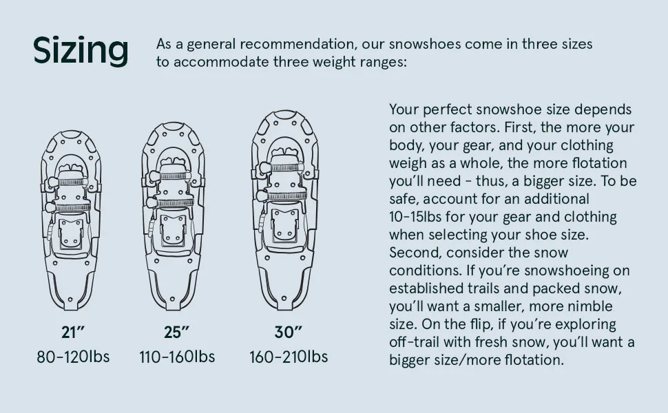 Retrospec Drifter Plus Backcountry and Mountaineering Show Shoes 25" - Retrospec Drifter Plus Snowshoes
