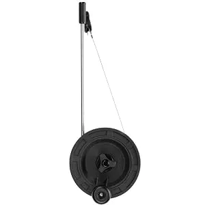 Scotty #1073DP Laketroller Manual Downrigger, Post Mount, Display Packed BLACK, Small - product information 2