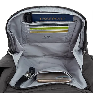 Travelon Anti Theft Classic Backpack, Midnight - RFID Blocking Organizer