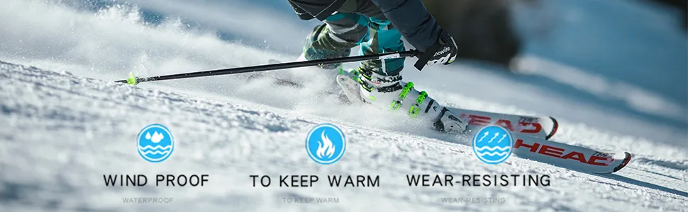 WOWULOVELY Boy's Ski Jacket and Pants Snow Insulated Suit Windproof & Waterproof Fybkz 8 - product information 19
