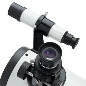 Celestron  76mm Cometron FirstScope  Compact and Portable Tabletop Dobsonian Telescope  Ideal Telescope for Beginners  Includes 5x24 Finderscope  BONUS Astronomy Software Package - Locate Celestial Objects with Ease
