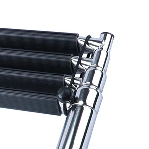 Hoffen Telescopic 4 Step Ladder Stainless Steel Telescoping Extendable Boat Ladder 900 Pound Capacity for Marine Yacht / Swimming Pool - detail